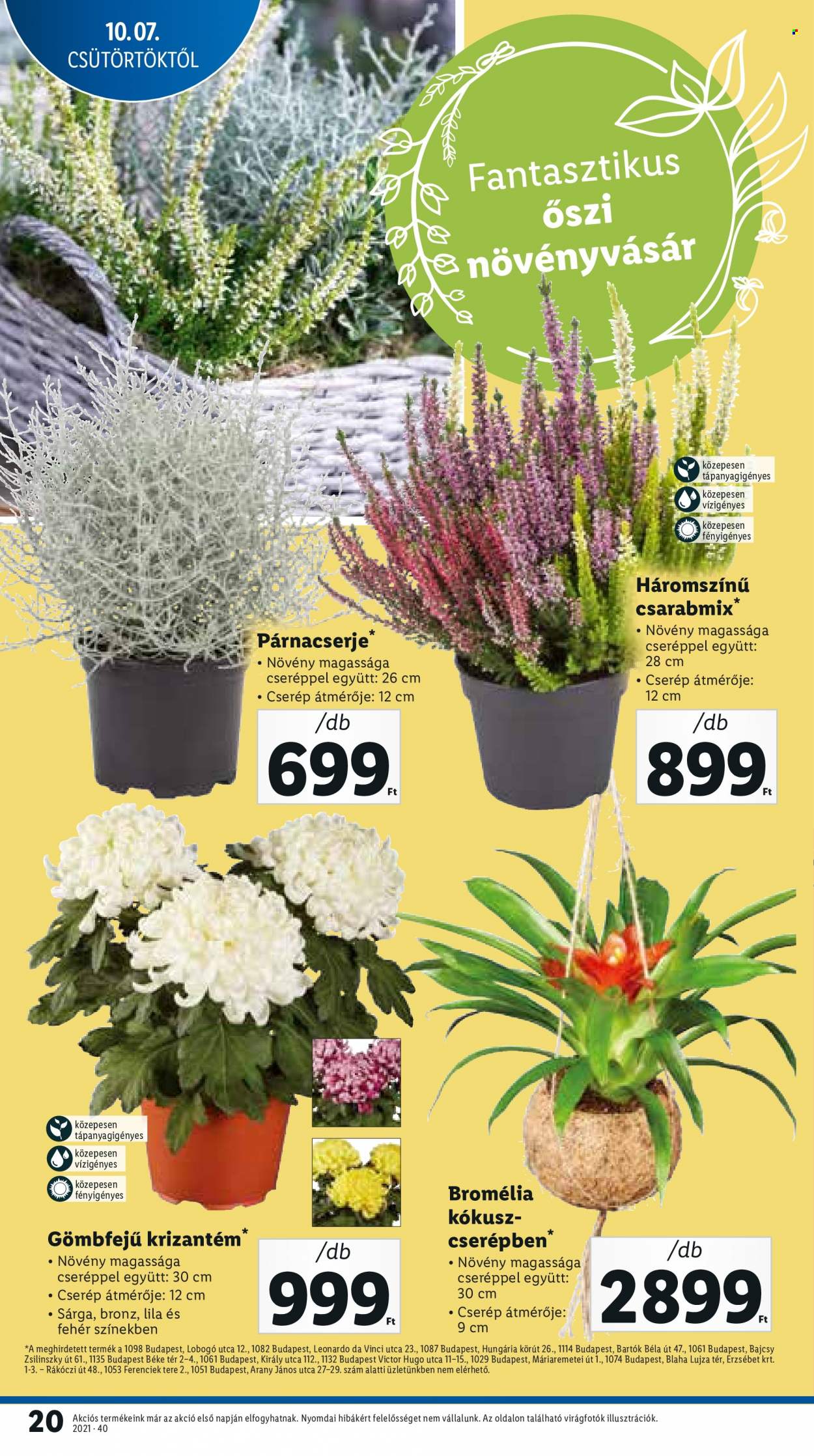 Lidl akciós újságok - 2021.10.07 - 2021.10.13. Oldal 20