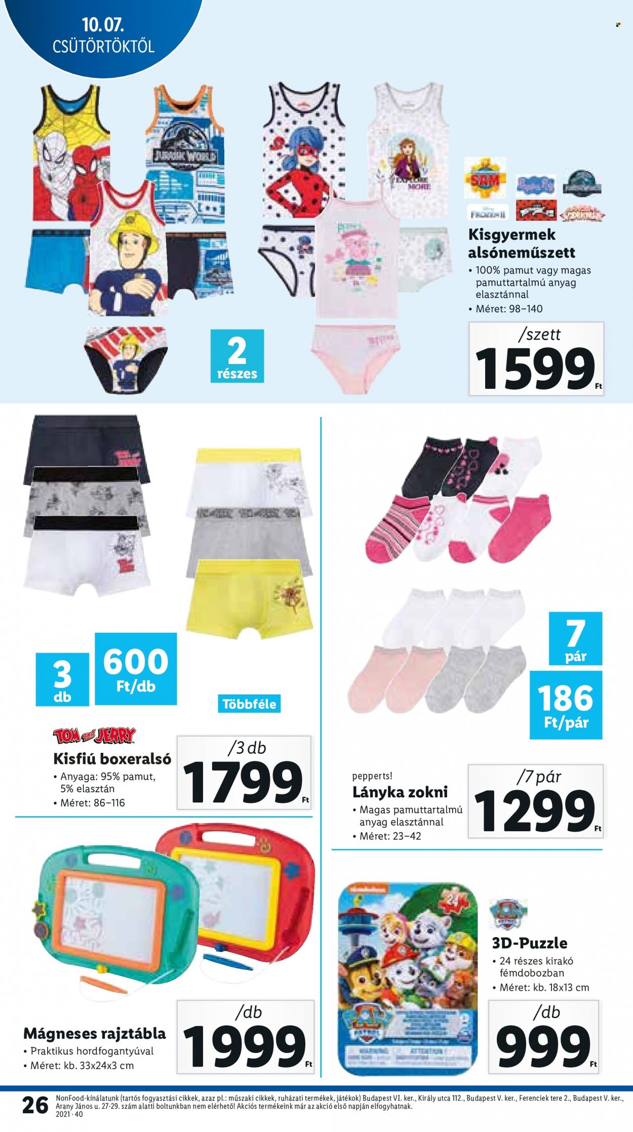 Lidl akciós újságok - 2021.10.07 - 2021.10.13. Oldal 26