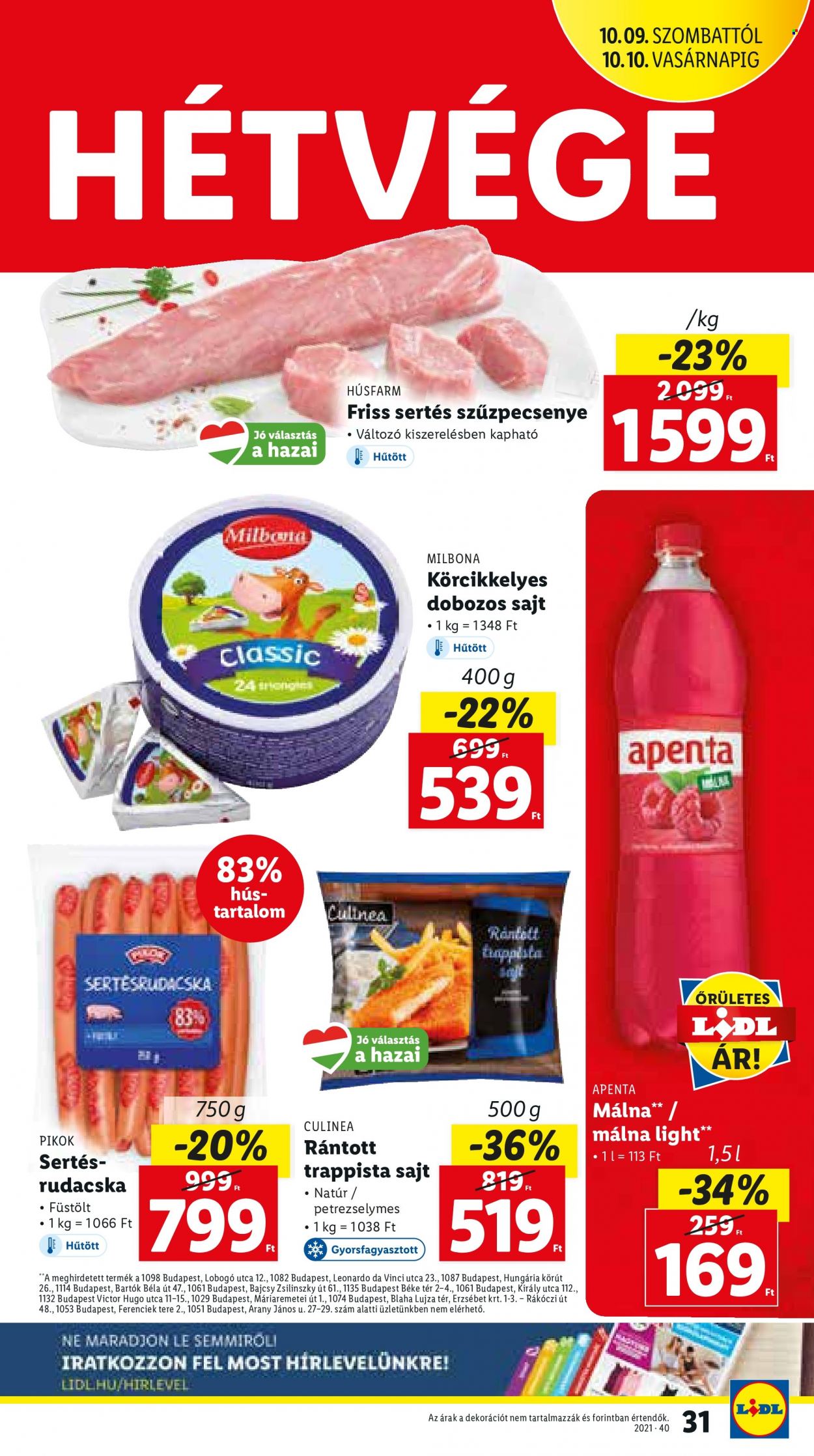Lidl akciós újságok - 2021.10.07 - 2021.10.13. Oldal 31