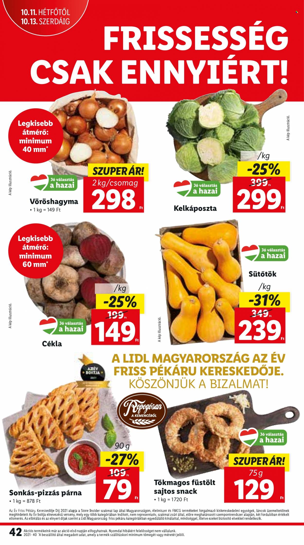 Lidl akciós újságok - 2021.10.07 - 2021.10.13. Oldal 42