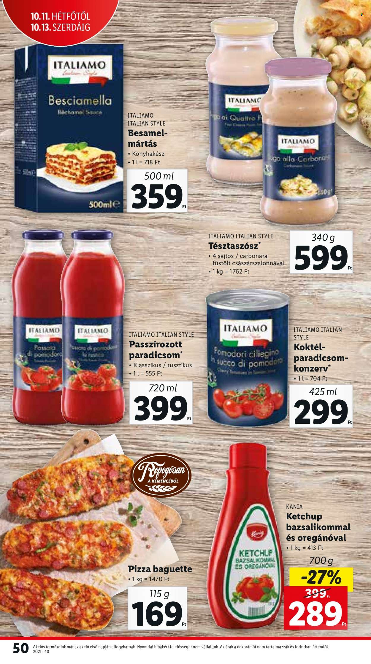 Lidl akciós újságok - 2021.10.07 - 2021.10.13. Oldal 50