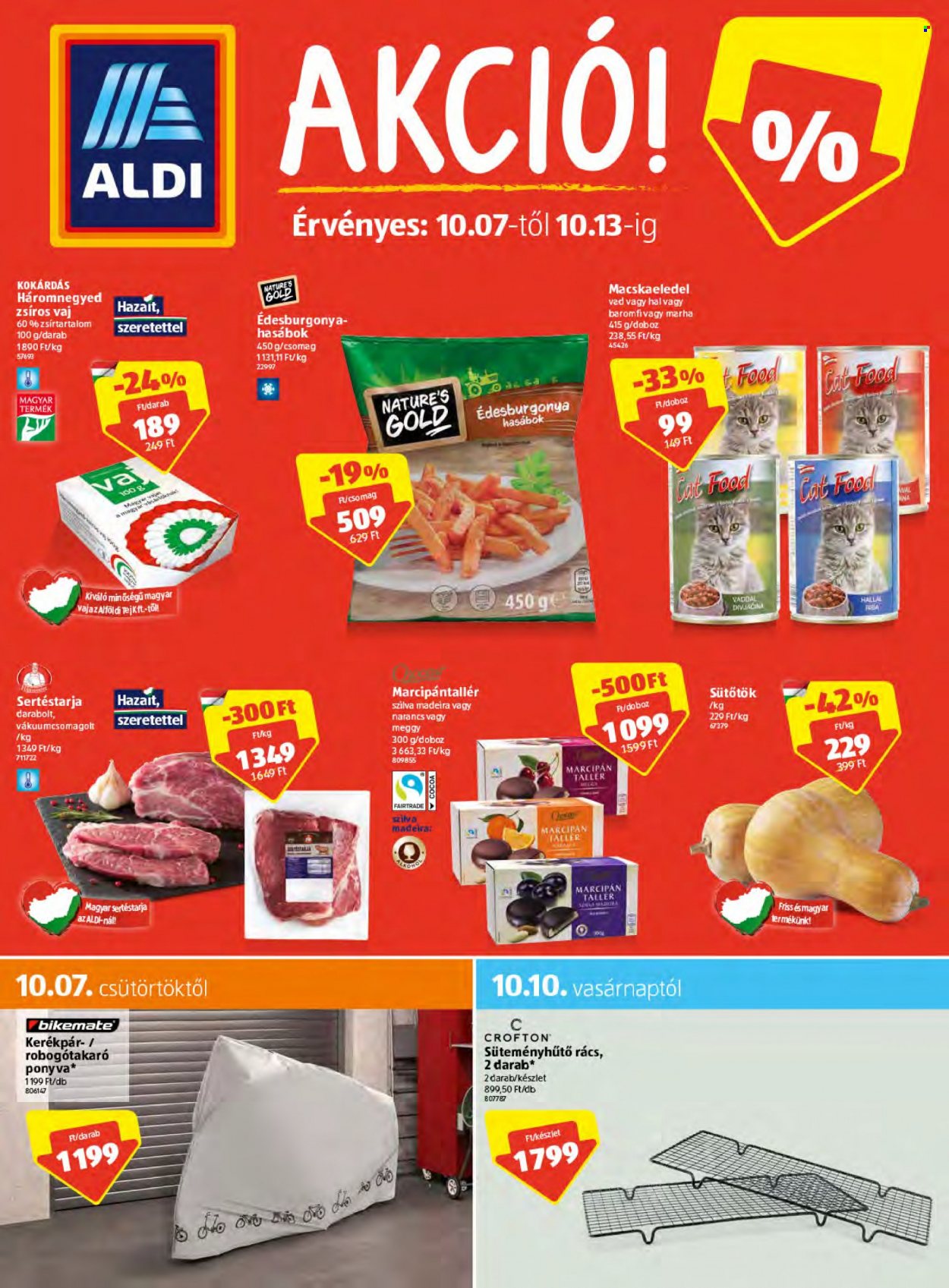 Aldi akciós újságok - 2021.10.07 - 2021.10.13. Oldal 1