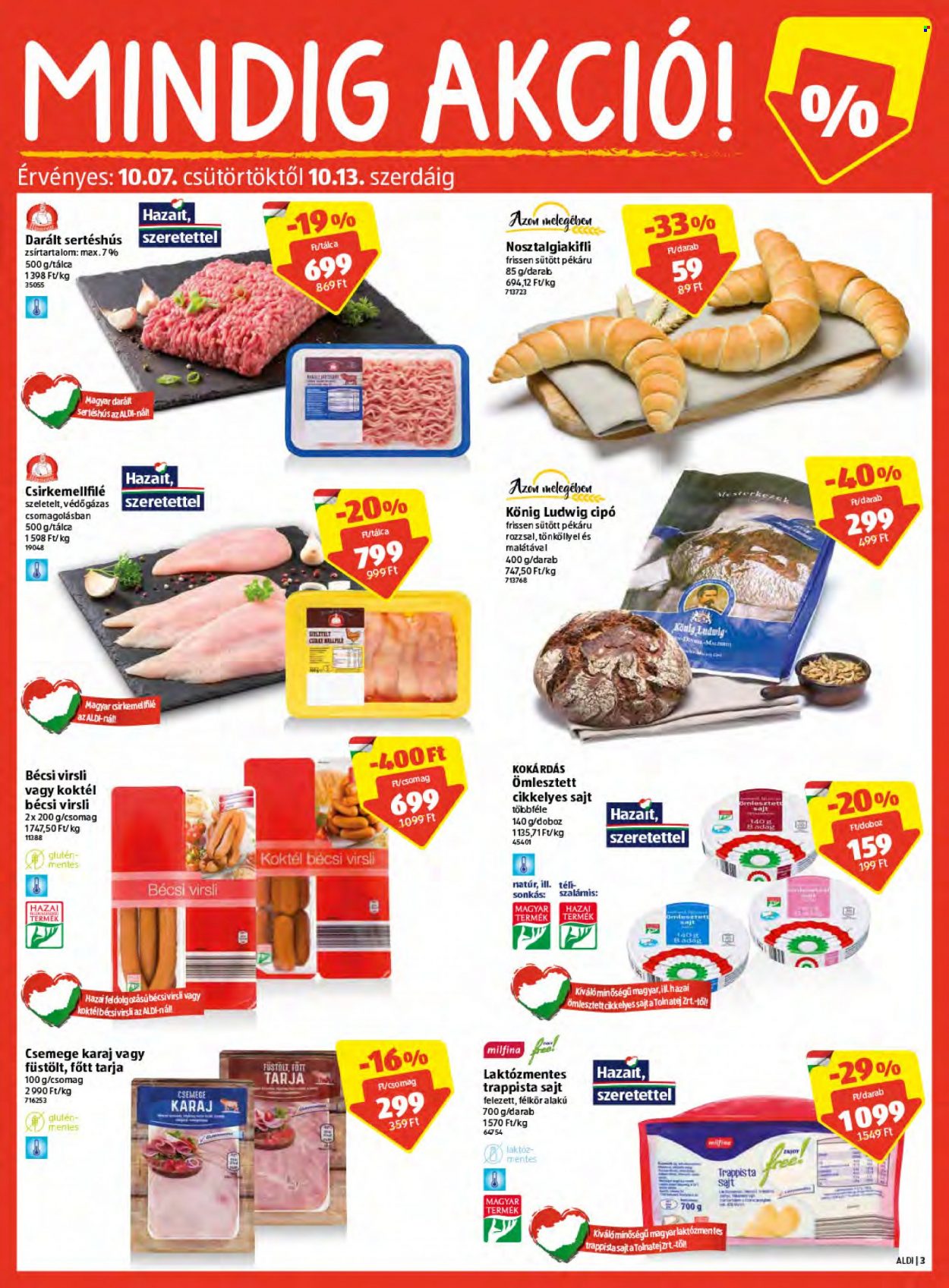 Aldi akciós újságok - 2021.10.07 - 2021.10.13. Oldal 3