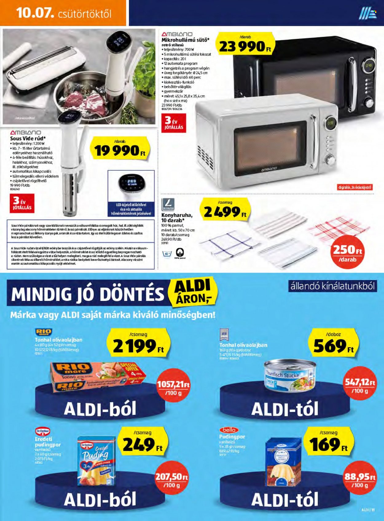 Aldi akciós újságok - 2021.10.07 - 2021.10.13. Oldal 11