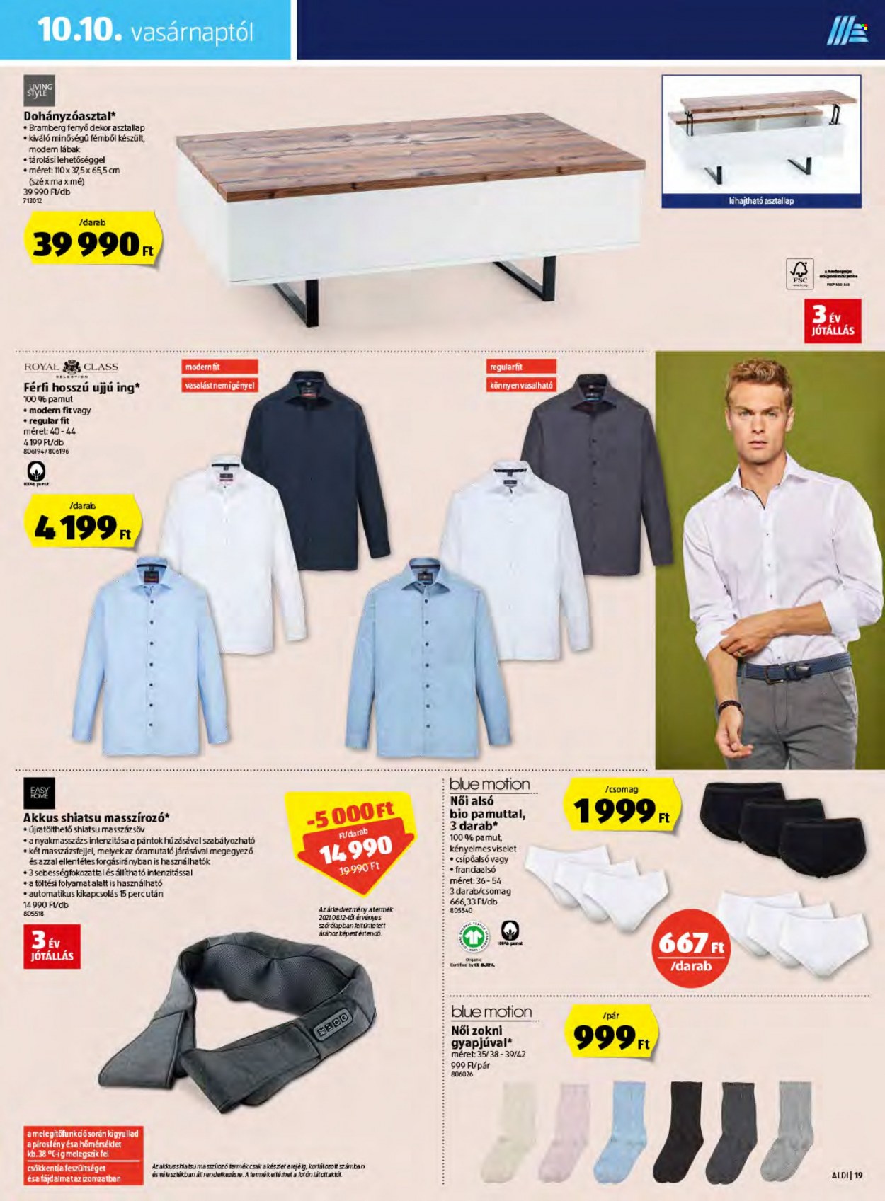Aldi akciós újságok - 2021.10.07 - 2021.10.13. Oldal 19