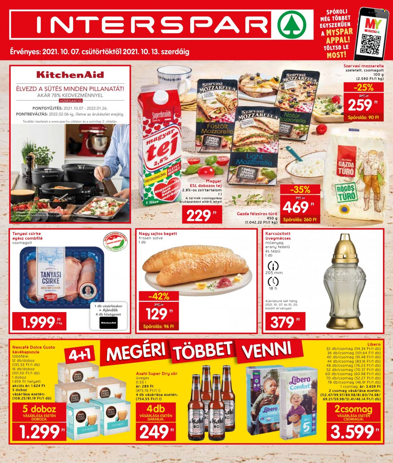 INTERSPAR akciós újságok - 2021.10.07 - 2021.10.13. Oldal 1