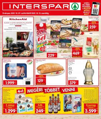 Újság INTERSPAR - 2021.10.07 - 2021.10.13.