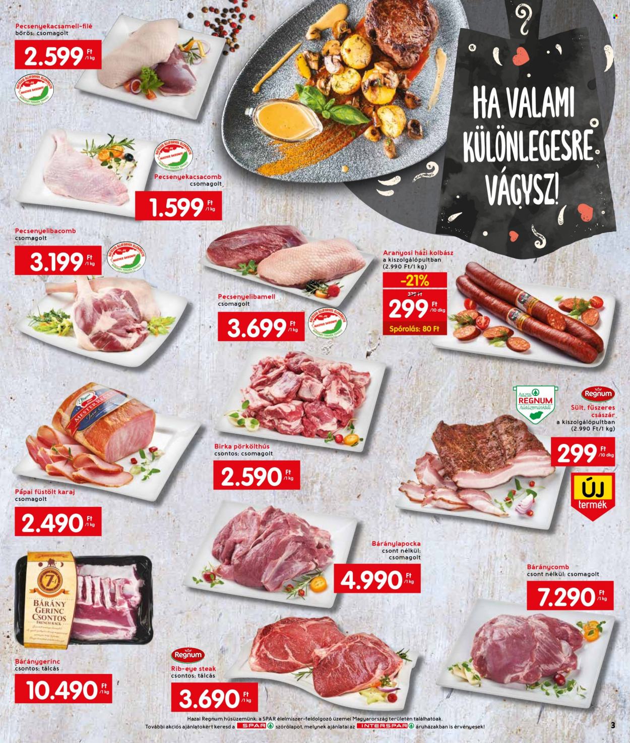 INTERSPAR akciós újságok - 2021.10.07 - 2021.10.13. Oldal 3