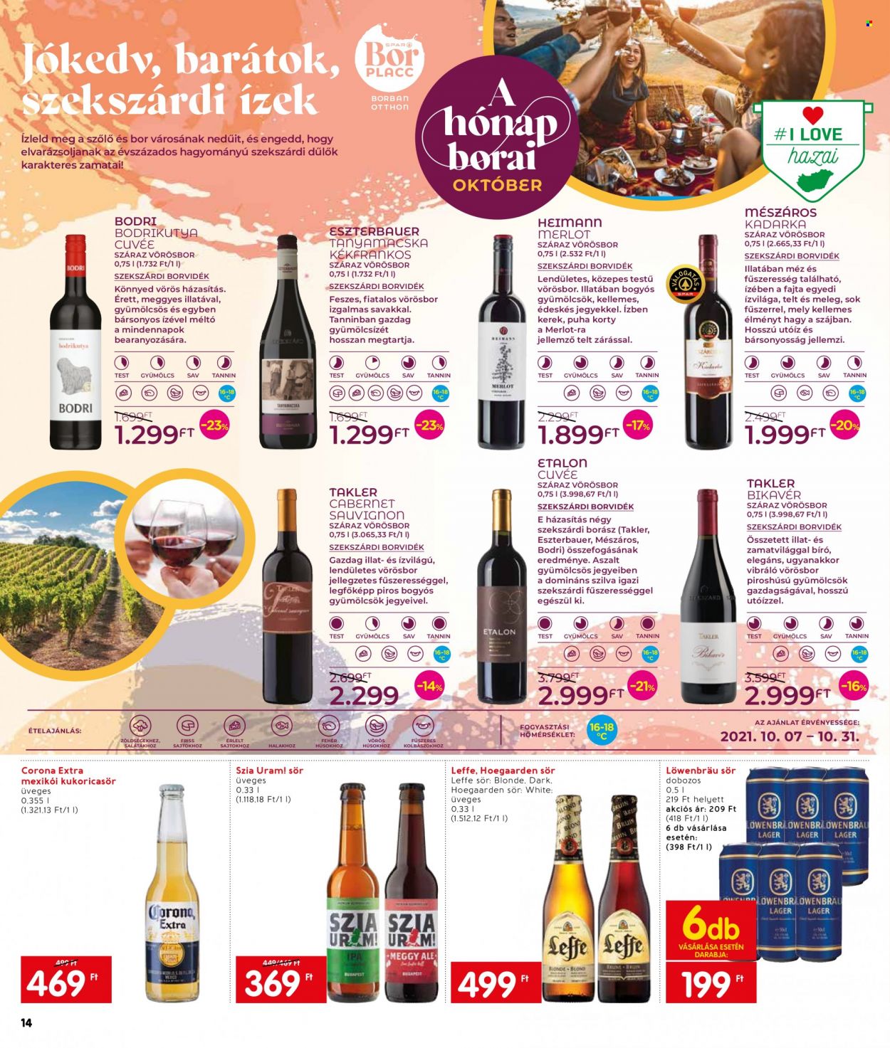 INTERSPAR akciós újságok - 2021.10.07 - 2021.10.13. Oldal 20