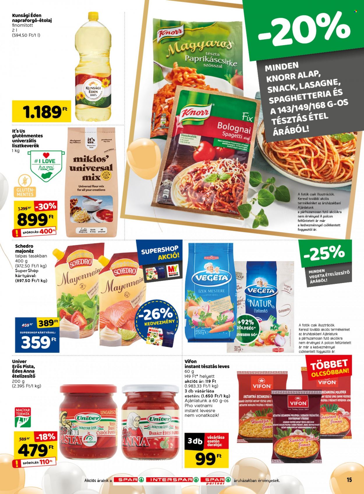 SPAR akciós újságok - 2021.10.07 - 2021.10.13. Oldal 21