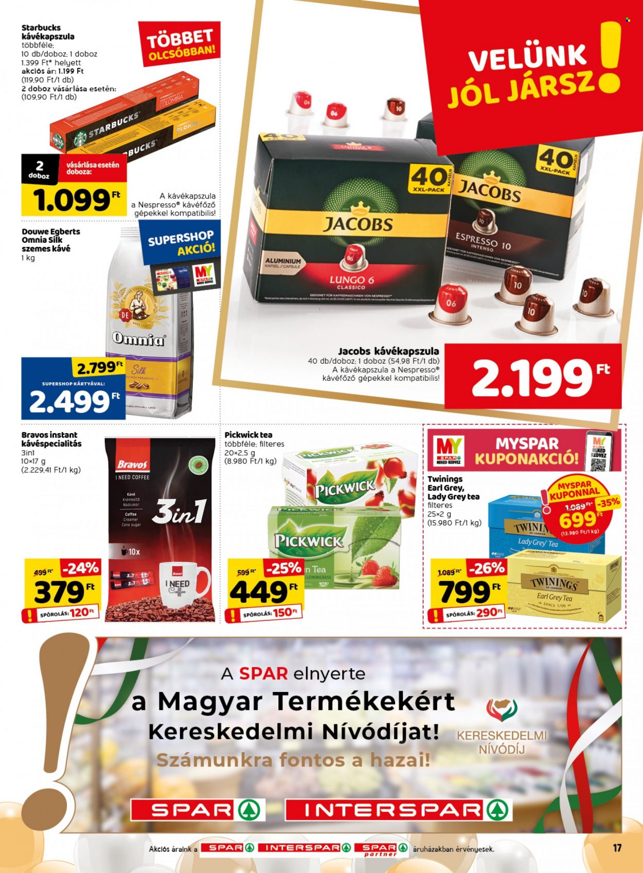 SPAR akciós újságok - 2021.10.07 - 2021.10.13. Oldal 23