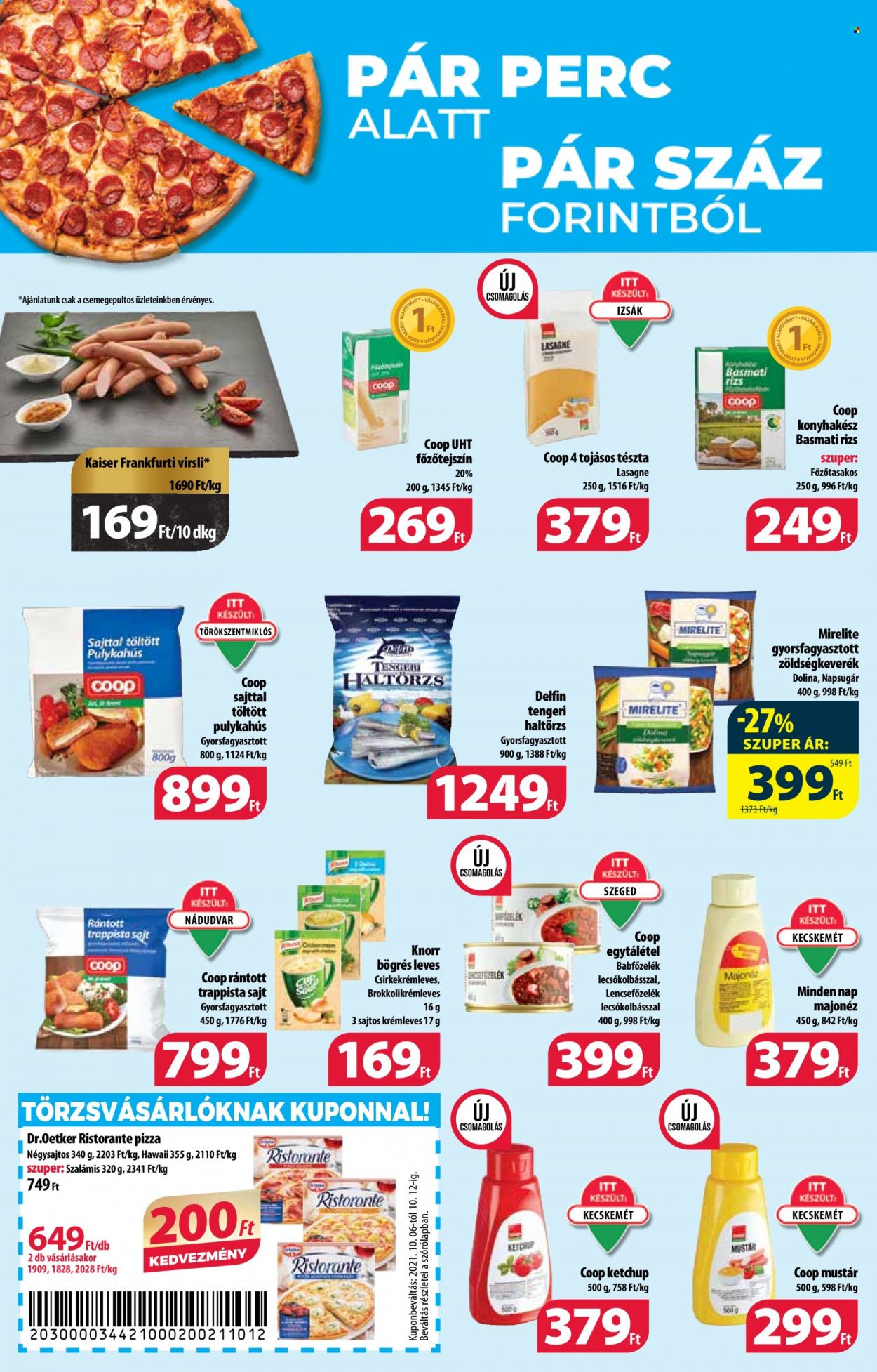 Coop akciós újságok - 2021.10.06 - 2021.10.12. Oldal 6