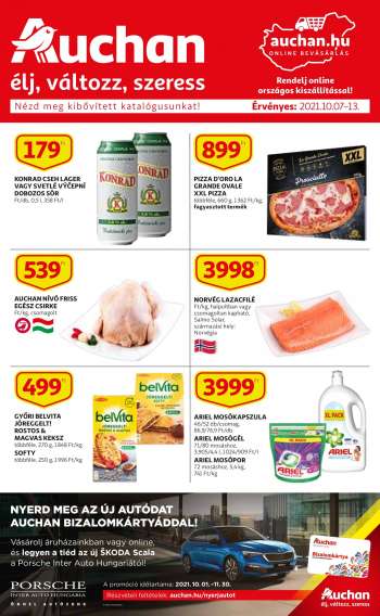 Újság Auchan - 2021.10.07 - 2021.10.13.