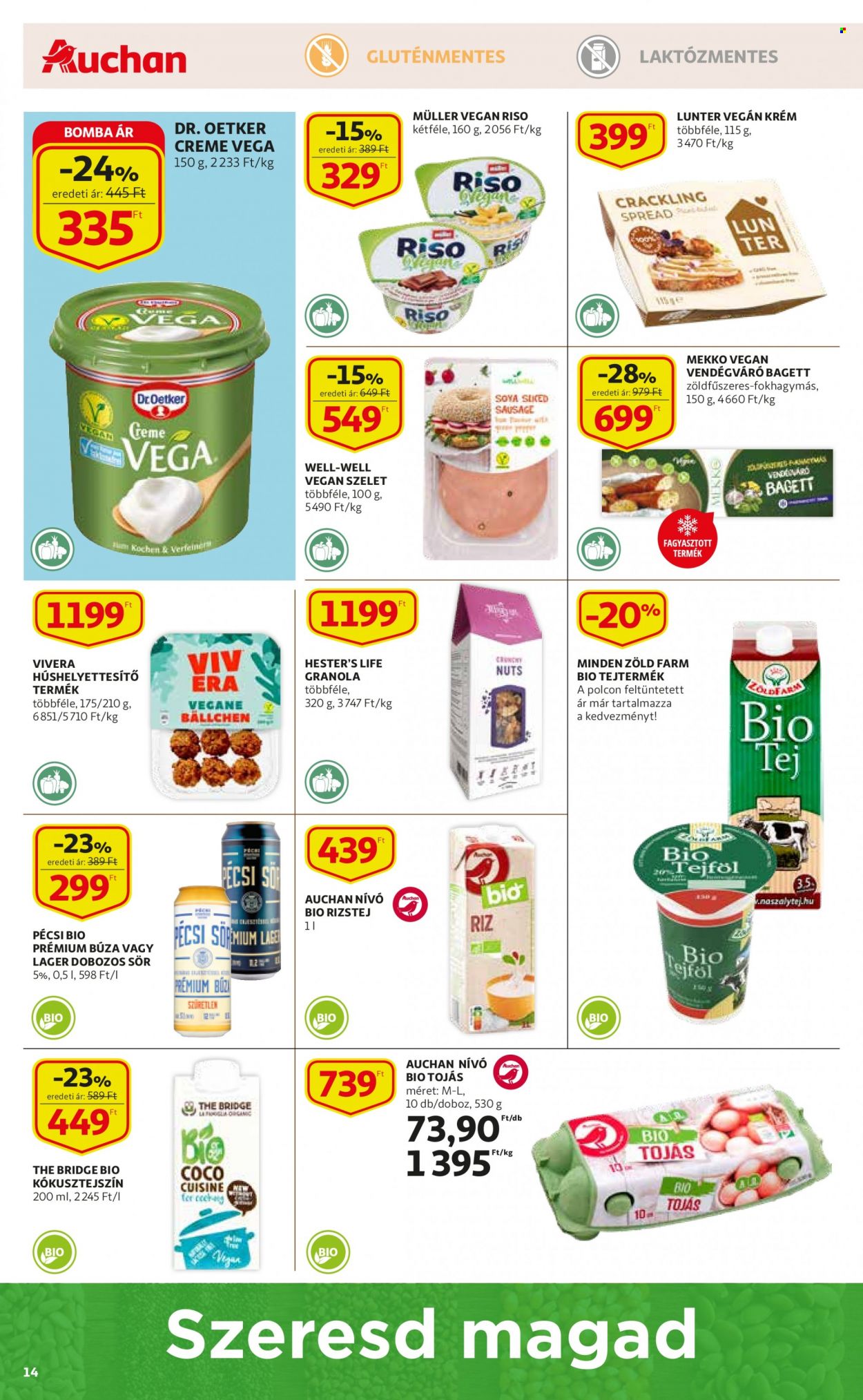 Auchan akciós újságok - 2021.10.07 - 2021.10.13. Oldal 14