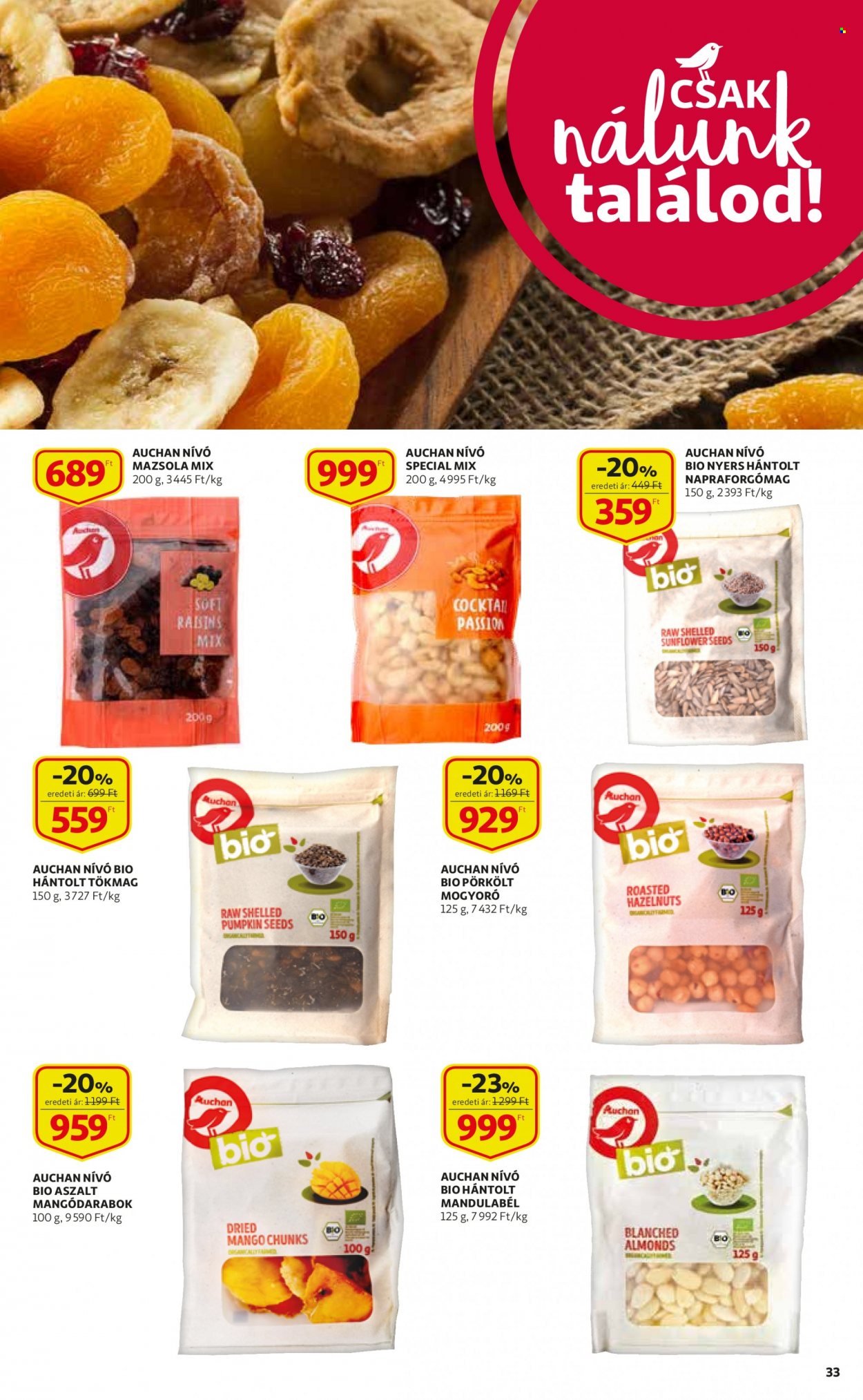 Auchan akciós újságok - 2021.10.07 - 2021.10.13. Oldal 33