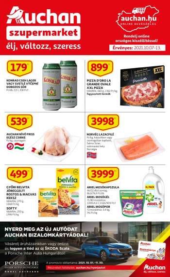 Újság Auchan - 2021.10.07 - 2021.10.13.