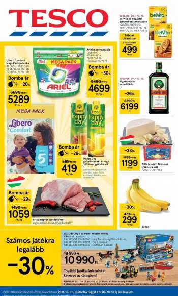 Újság TESCO - 2021.10.07 - 2021.10.13.