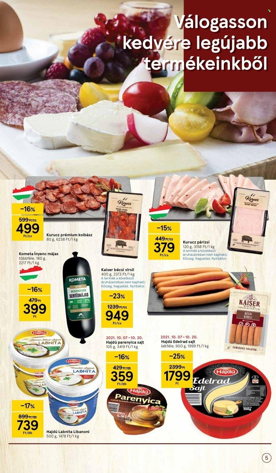 TESCO akciós újságok - 2021.10.07 - 2021.10.13. Oldal 5