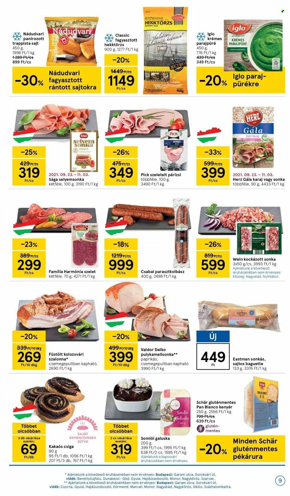 TESCO akciós újságok - 2021.10.07 - 2021.10.13. Oldal 9