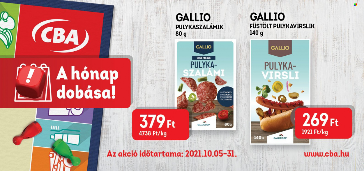 CBA akciós újságok - 2021.10.05 - 2021.10.31. Oldal 3