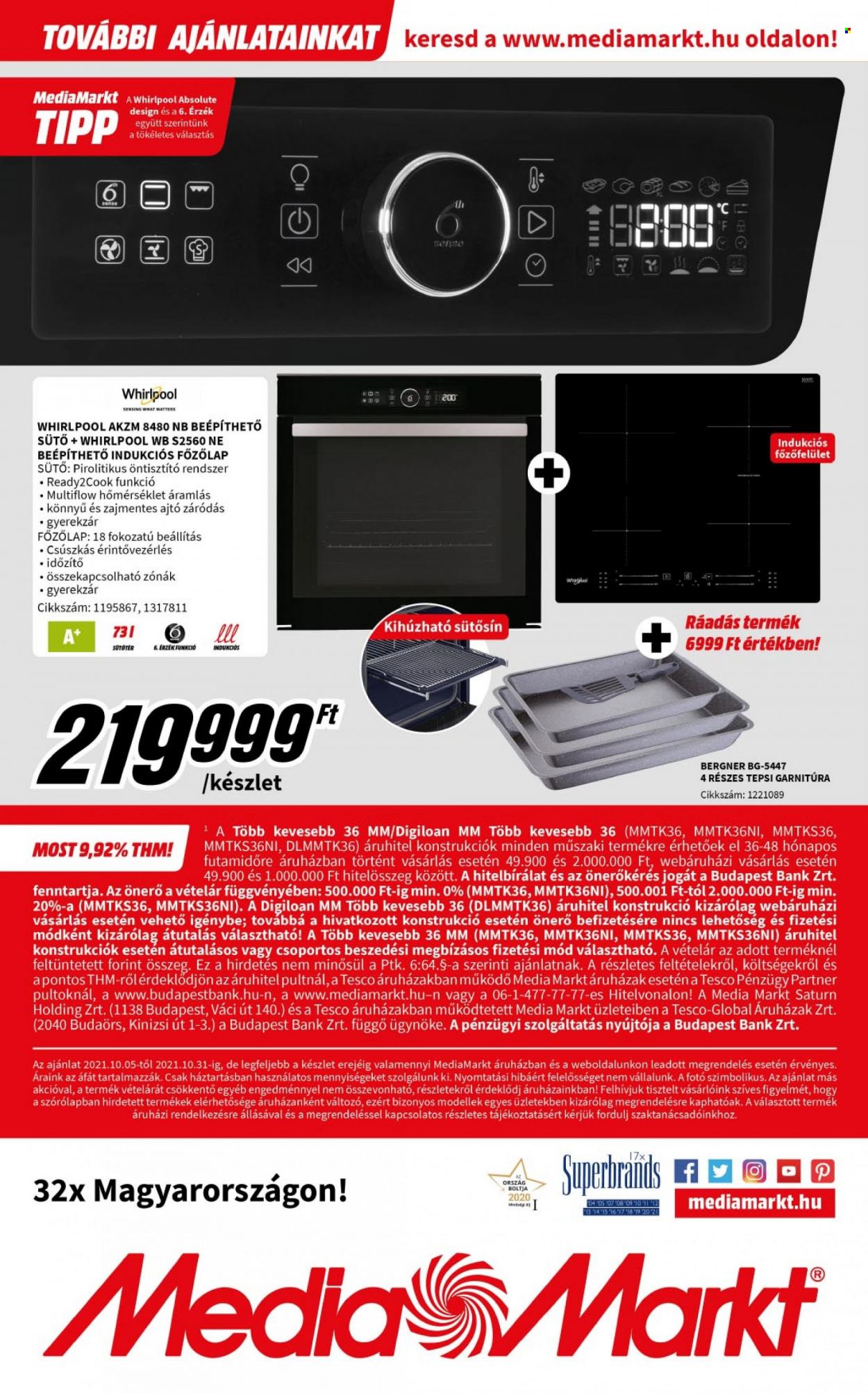 MediaMarkt akciós újságok - 2021.10.05 - 2021.10.31. Oldal 20