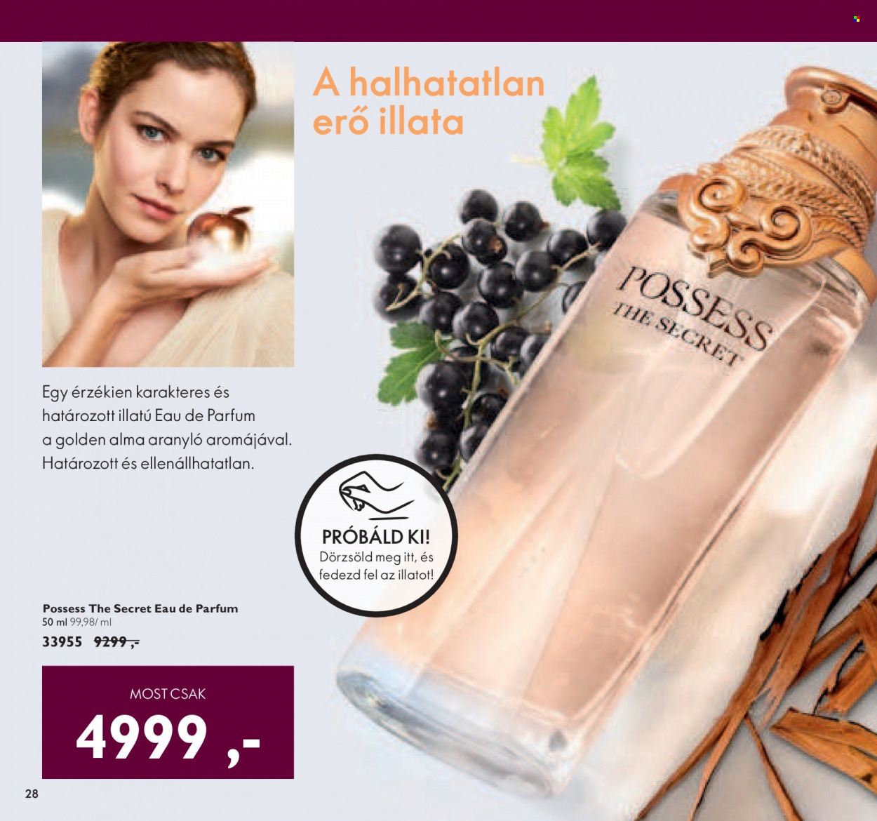 Oriflame akciós újságok - 2021.10.05 - 2021.10.25. Oldal 28