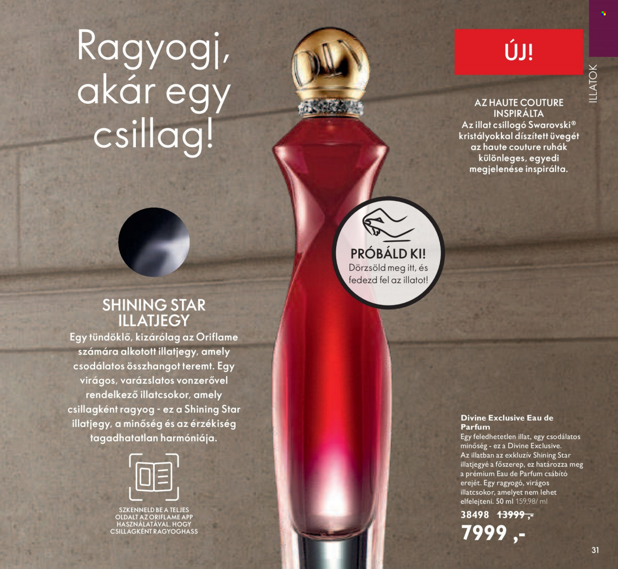 Oriflame akciós újságok - 2021.10.05 - 2021.10.25. Oldal 31