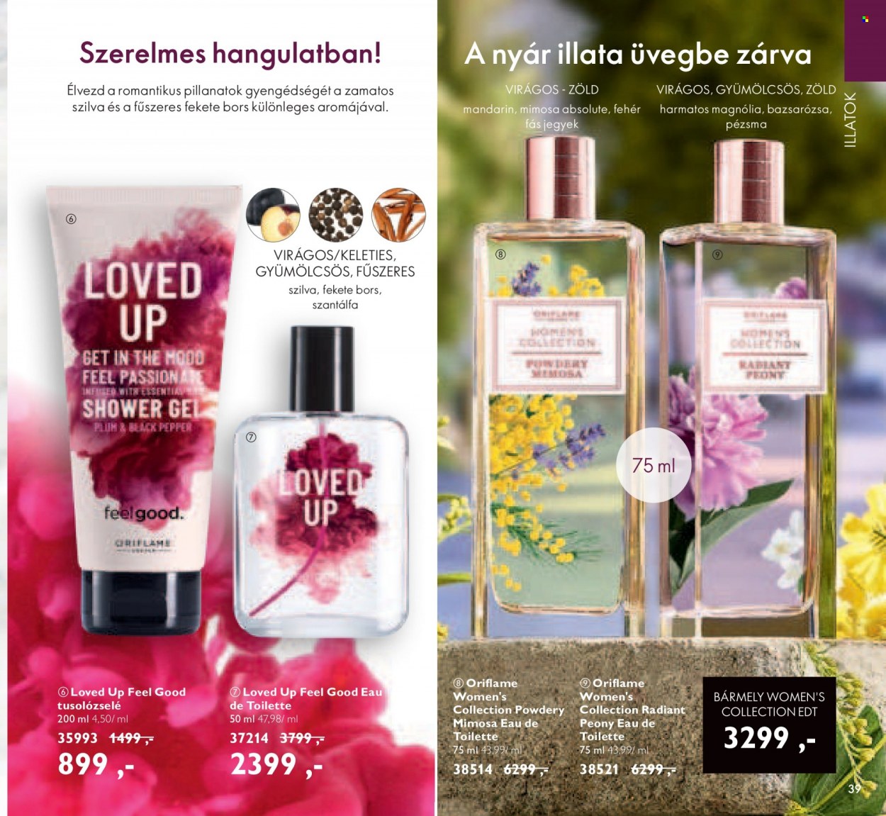 Oriflame akciós újságok - 2021.10.05 - 2021.10.25. Oldal 39