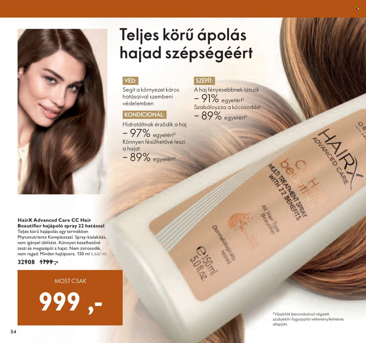 Oriflame akciós újságok - 2021.10.05 - 2021.10.25. Oldal 54