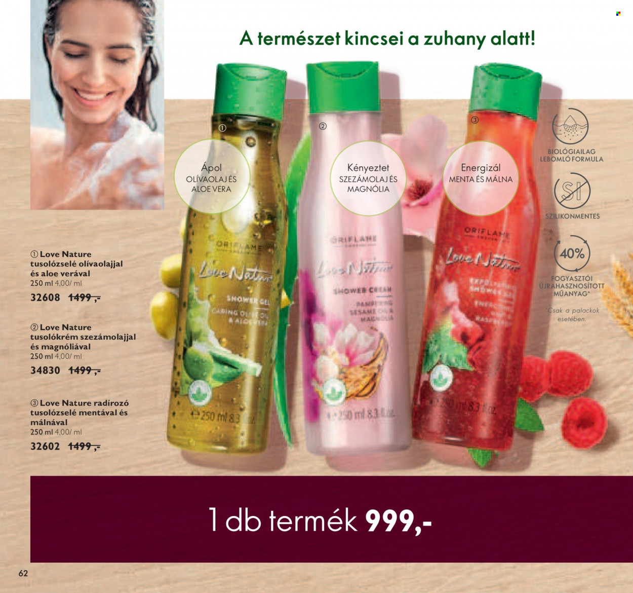 Oriflame akciós újságok - 2021.10.05 - 2021.10.25. Oldal 62