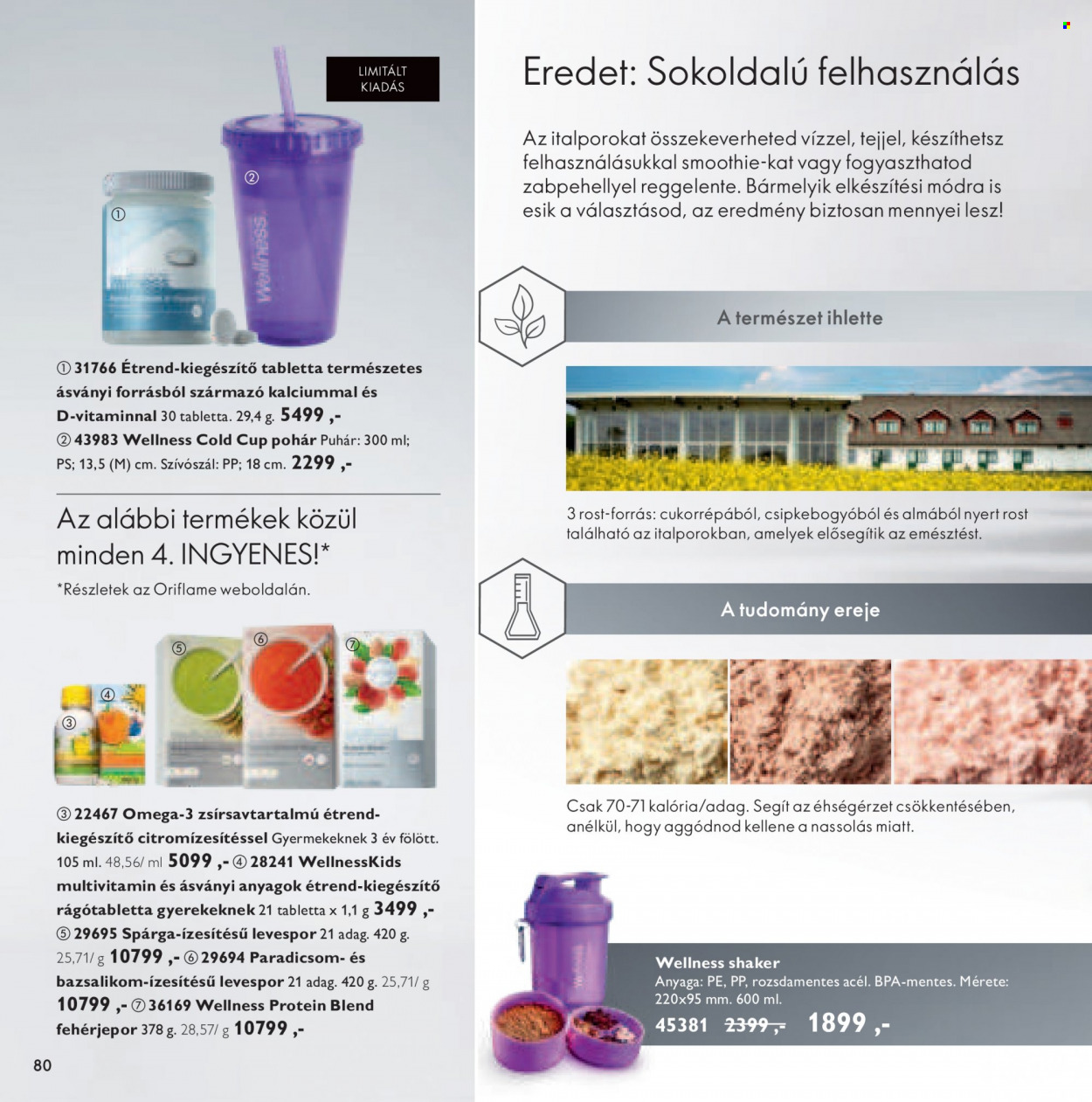 Oriflame akciós újságok - 2021.10.05 - 2021.10.25. Oldal 80