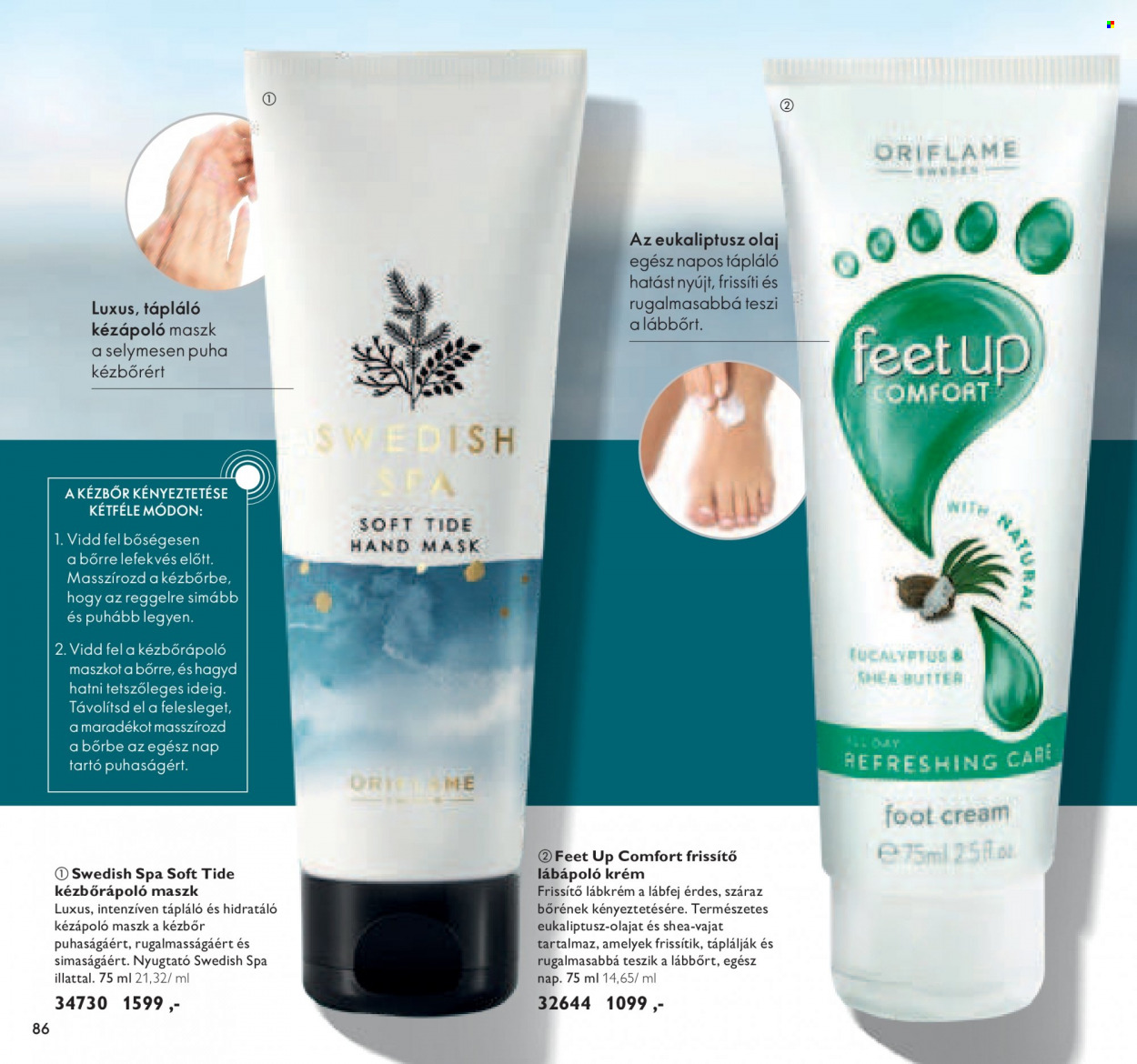 Oriflame akciós újságok - 2021.10.05 - 2021.10.25. Oldal 86