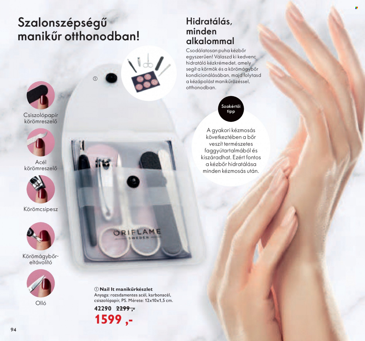 Oriflame akciós újságok - 2021.10.05 - 2021.10.25. Oldal 94