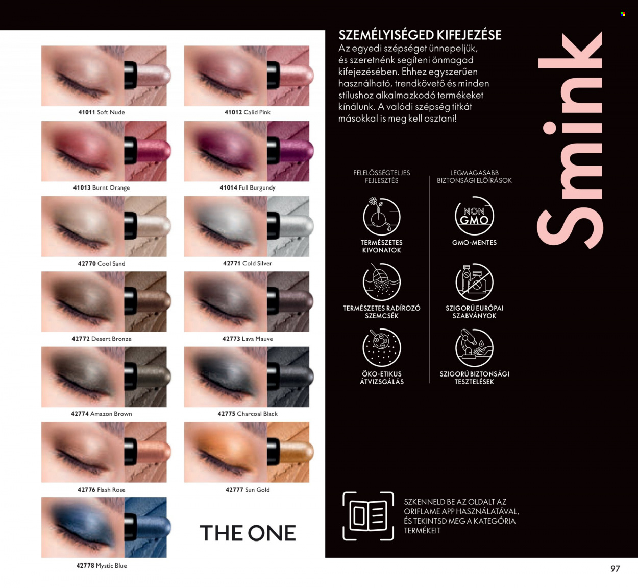 Oriflame akciós újságok - 2021.10.05 - 2021.10.25. Oldal 97