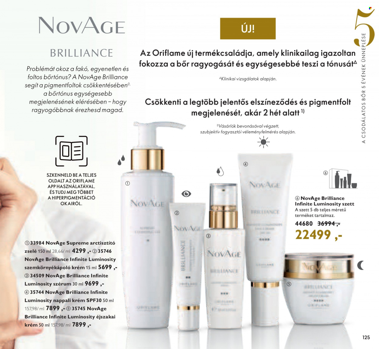 Oriflame akciós újságok - 2021.10.05 - 2021.10.25. Oldal 125