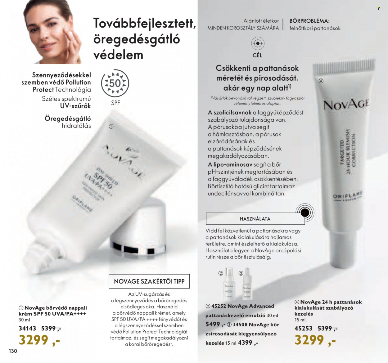 Oriflame akciós újságok - 2021.10.05 - 2021.10.25. Oldal 130