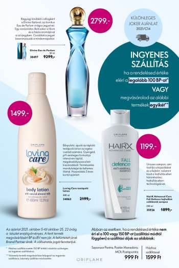 Újság Oriflame - 2021.10.05 - 2021.10.25.