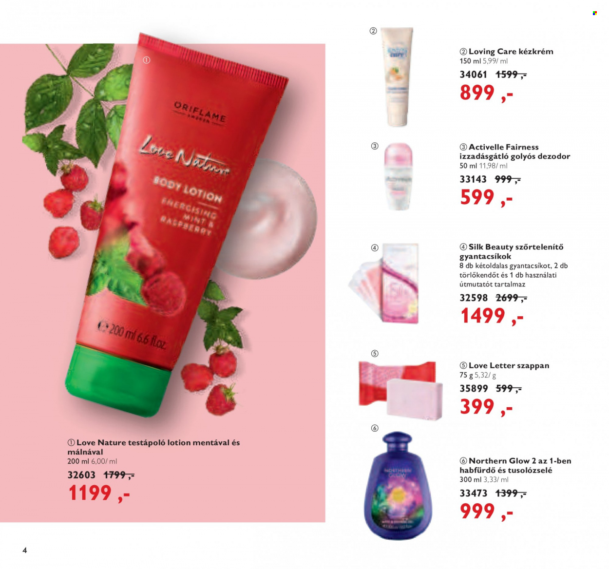 Oriflame akciós újságok - 2021.10.05 - 2021.10.25. Oldal 4