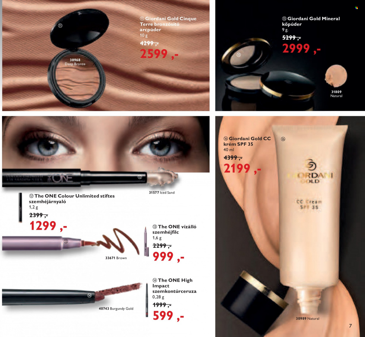 Oriflame akciós újságok - 2021.10.05 - 2021.10.25. Oldal 7