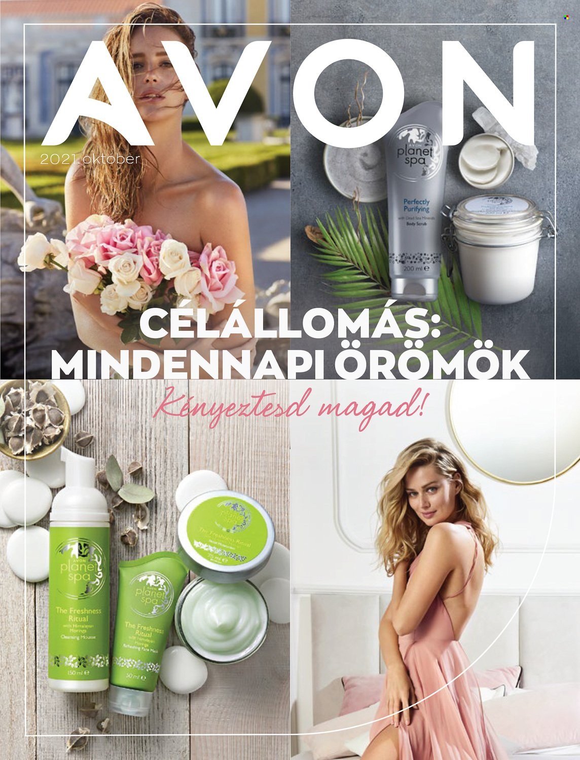 Avon akciós újságok. Oldal 1