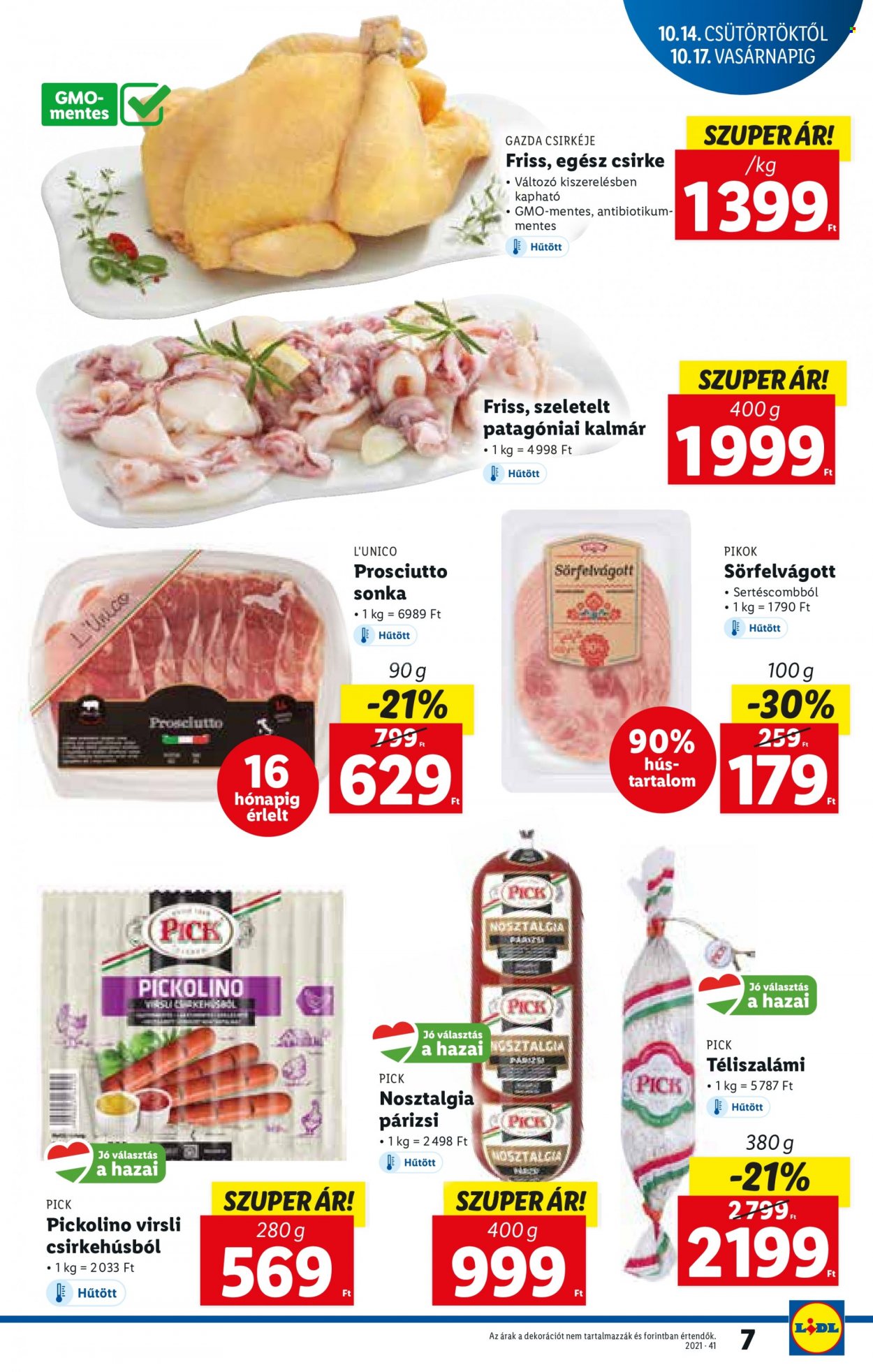 Lidl akciós újságok - 2021.10.14 - 2021.10.20. Oldal 7