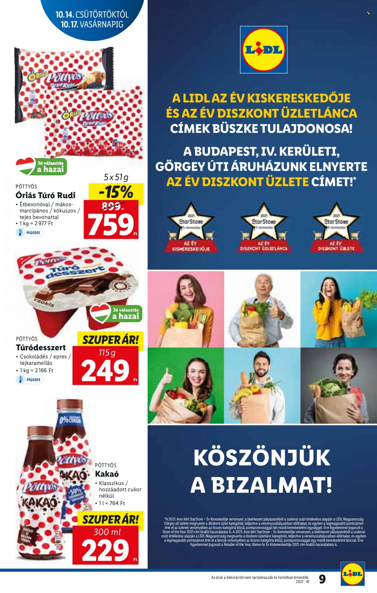 Lidl akciós újságok - 2021.10.14 - 2021.10.20. Oldal 9