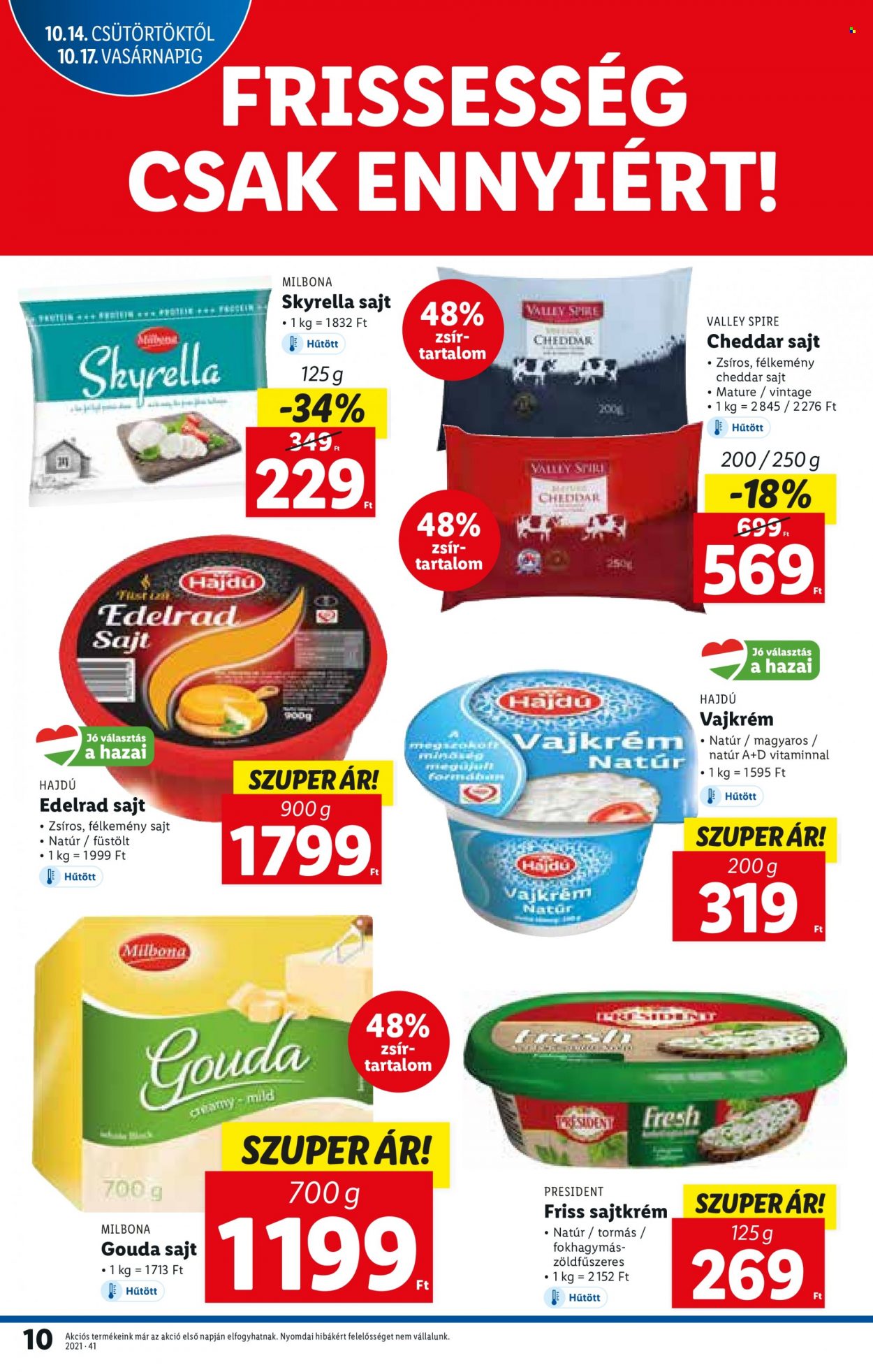 Lidl akciós újságok - 2021.10.14 - 2021.10.20. Oldal 10