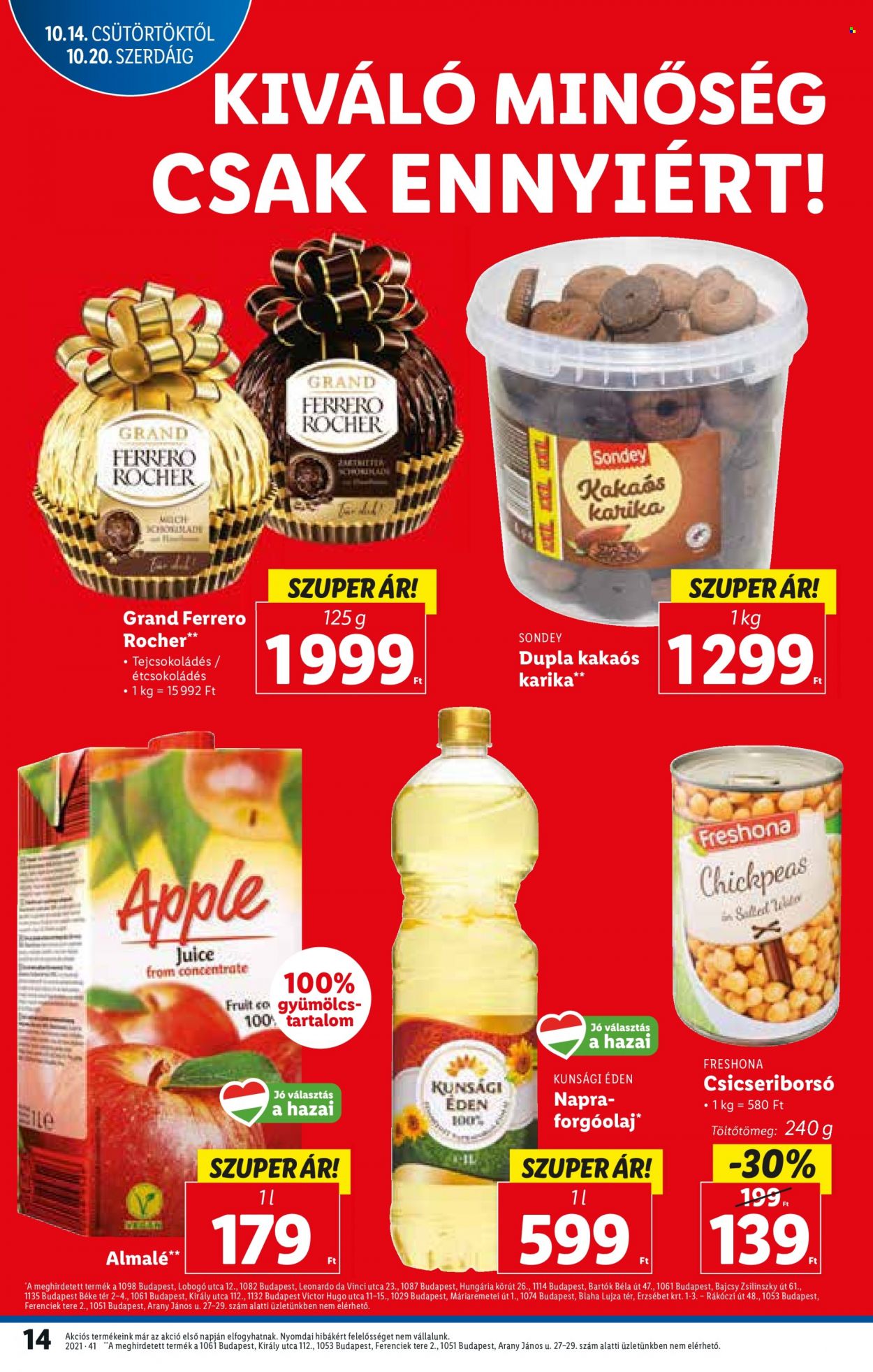 Lidl akciós újságok - 2021.10.14 - 2021.10.20. Oldal 14