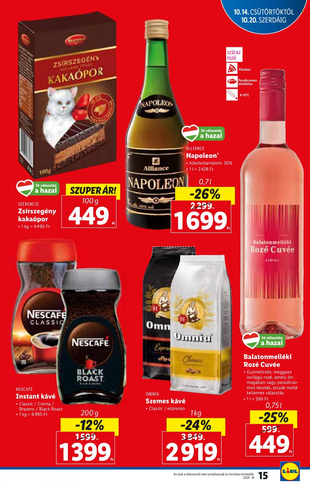 Lidl akciós újságok - 2021.10.14 - 2021.10.20. Oldal 15