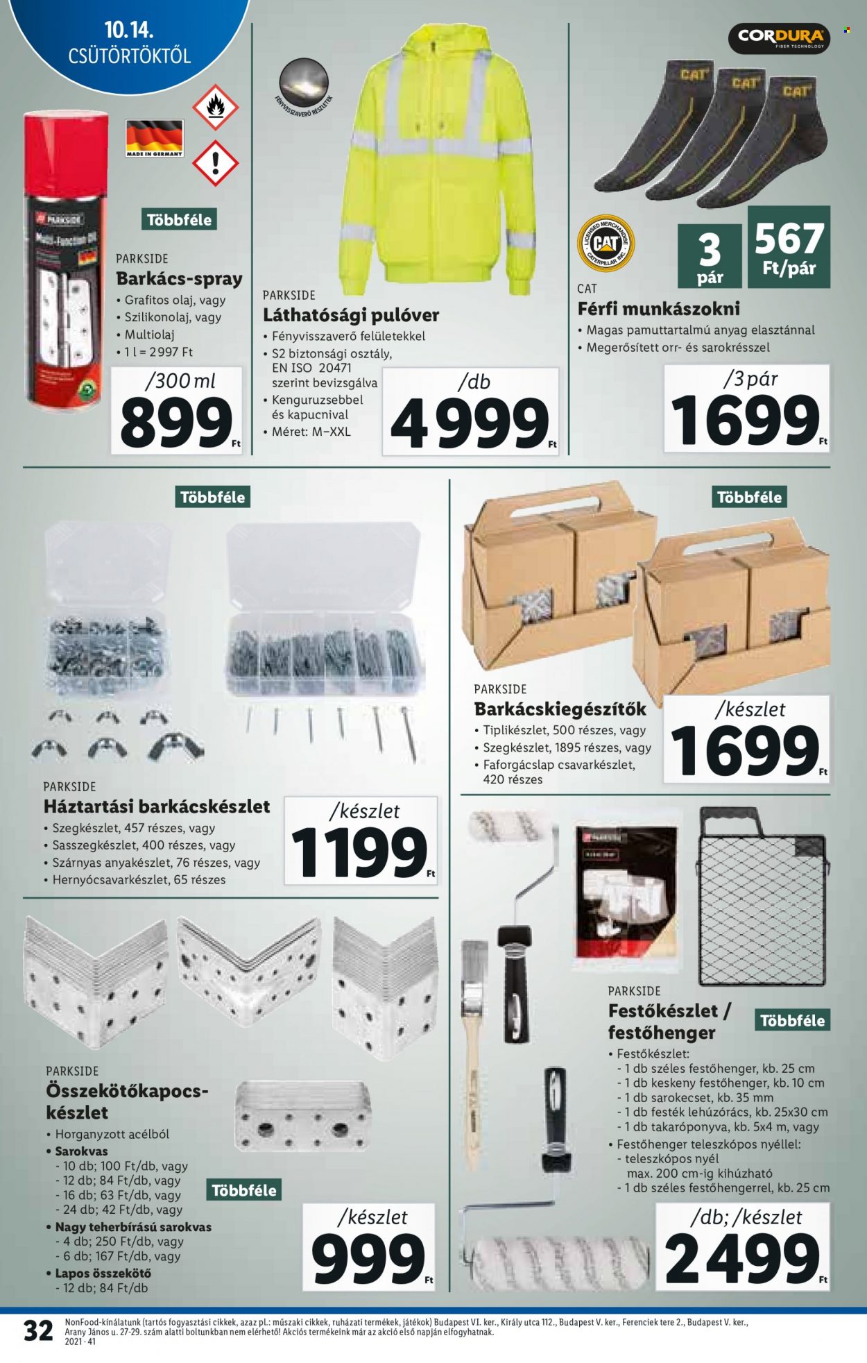 Lidl akciós újságok - 2021.10.14 - 2021.10.20. Oldal 32