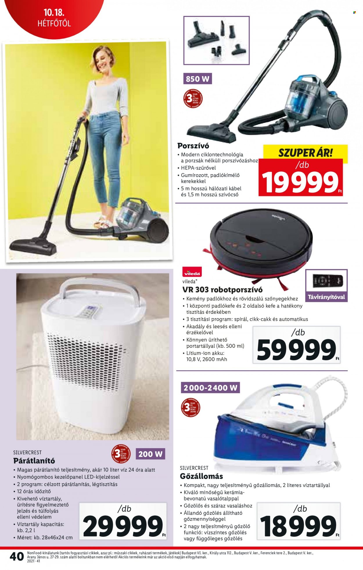 Lidl akciós újságok - 2021.10.14 - 2021.10.20. Oldal 40