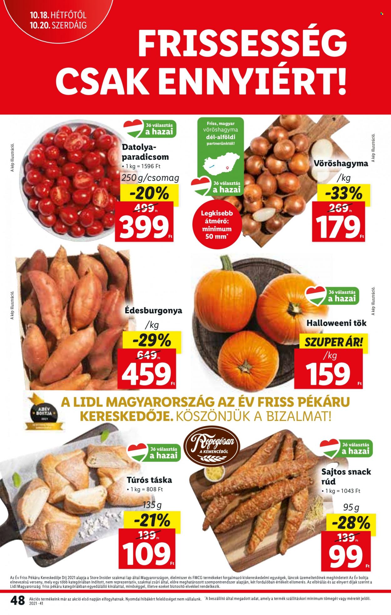 Lidl akciós újságok - 2021.10.14 - 2021.10.20. Oldal 48
