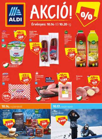 Újság Aldi - 2021.10.14 - 2021.10.20.