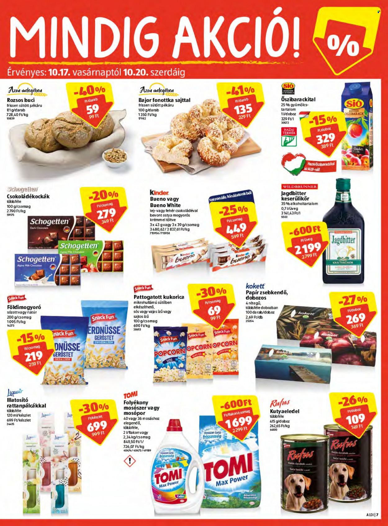 Aldi akciós újságok - 2021.10.14 - 2021.10.20. Oldal 7